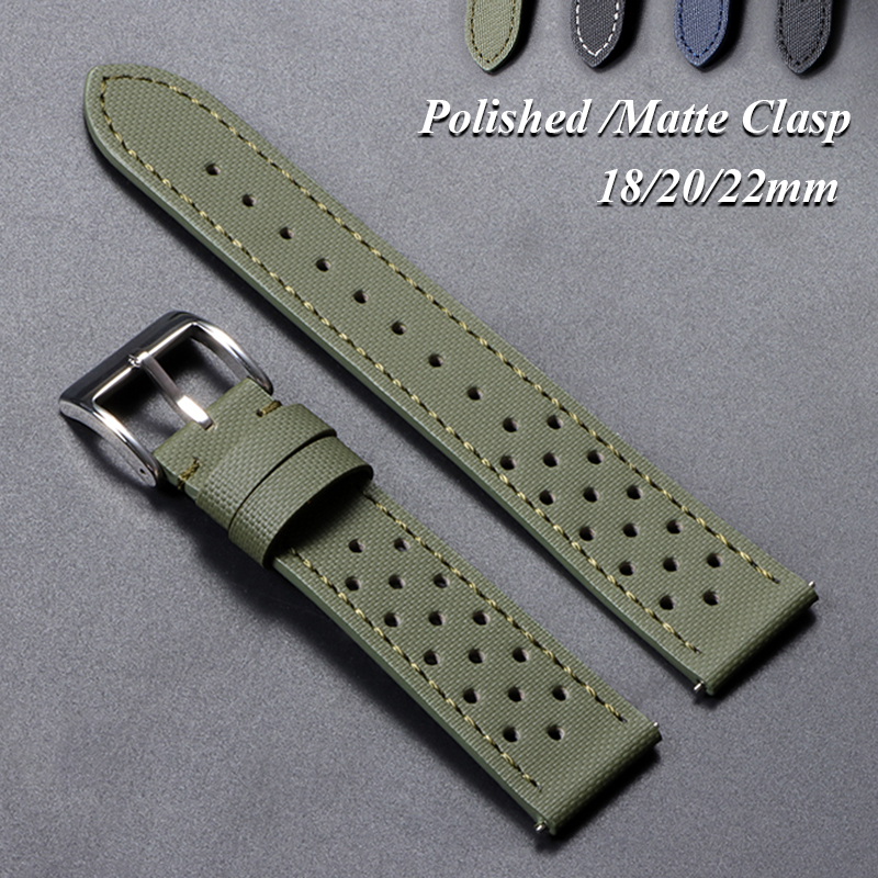 18mm 19mm 20mm 22mm Sailcloth Straps for for Blancpain for Divers Watches Men Nylon Quick Release Watch Band