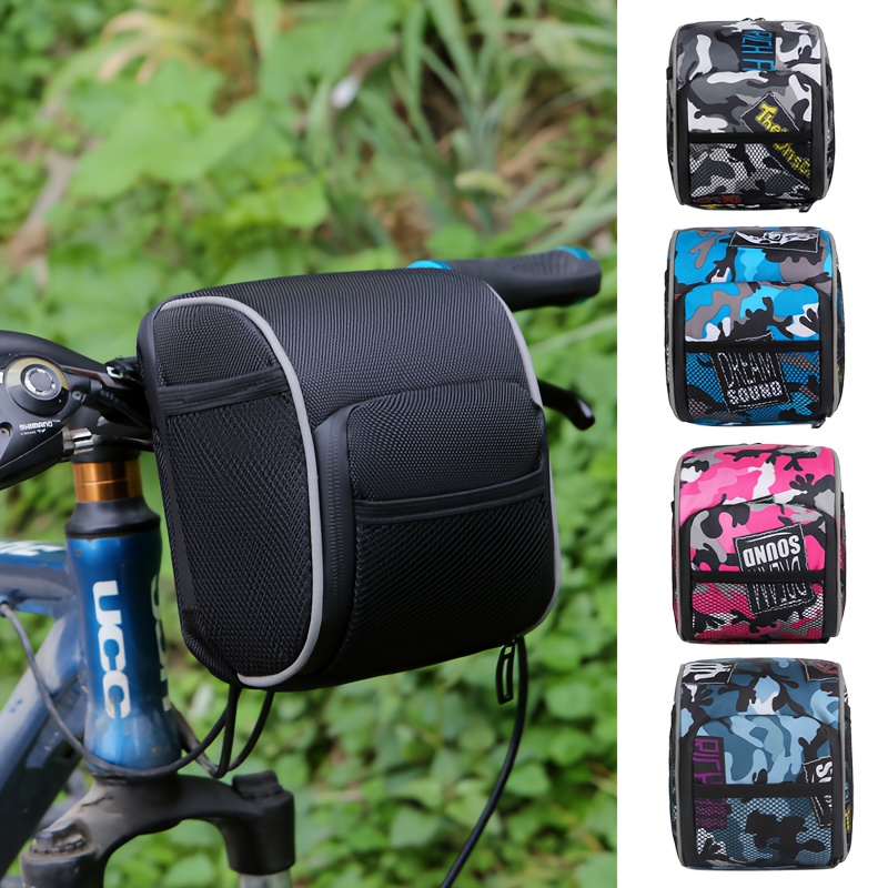 Adjustable Bicycle Bag - Suitable for Mountain Bikes and Electric Scooters, with Seat Belts and Bicycle Accessories