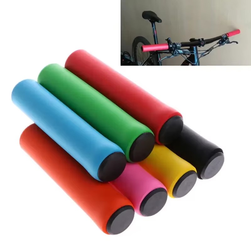 1 pair bicycle grips super light silicone non-slip shock absorptiontype Road handle bike bicycles parts BMX MTB cuffs