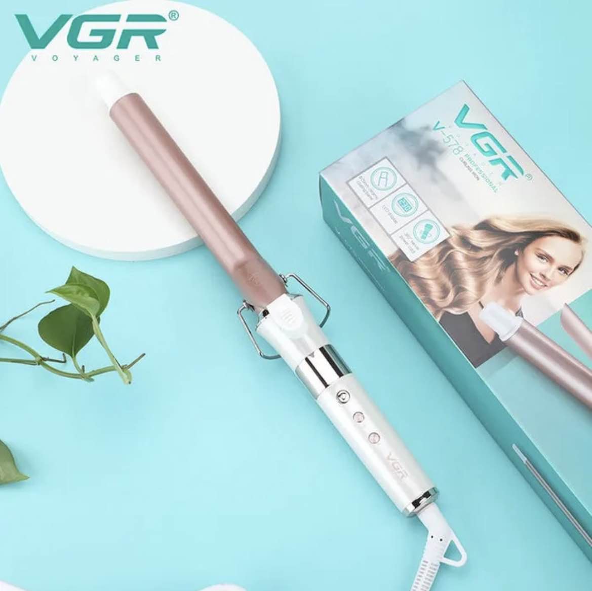 VGR V578 Professional Electric Fast Heating Hair Curling Iron
