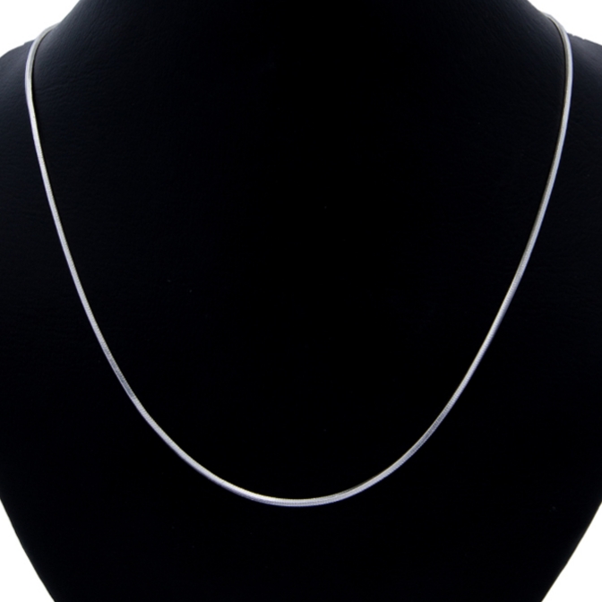 No.4 Silver Unique Design Chain For Women 5.60 Gm - SP Jewellers