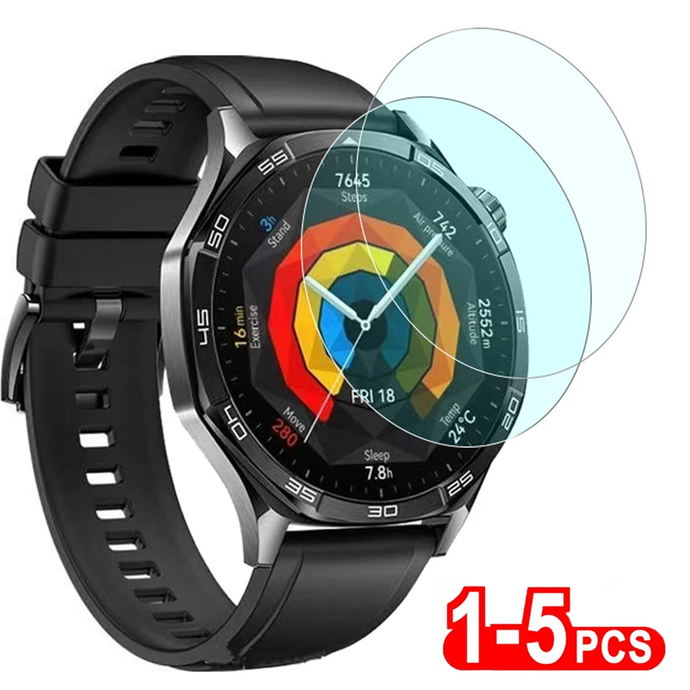 1-5PCS Tempered Glass For Huawei Watch GT5 Pro GT 5 46mm 42mm Easy Install Tool Screen For Huawei Watch GT4 41mm 46mm