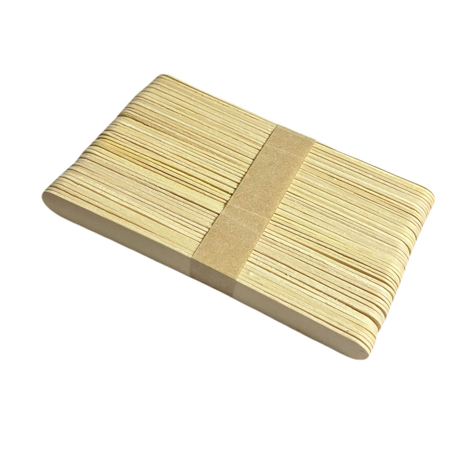 Wooden Popsicle Sticks for Art & Craft 100 pcs
