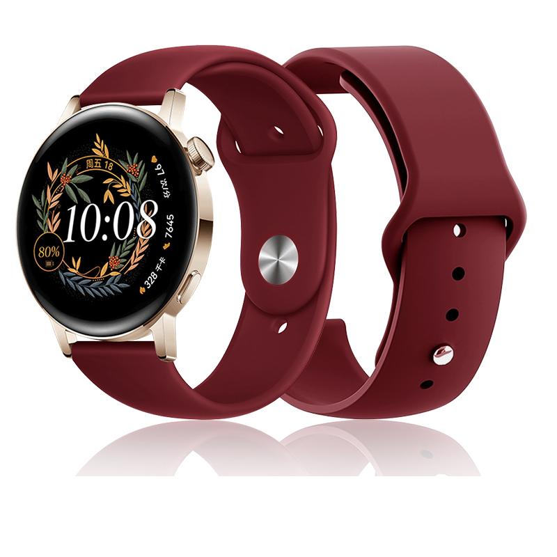 18mm Silicone Band for Huawei Watch Gt4 41mm 18mm smartwatch For Garmin Vivoactive 4S/Venu 2s Huawei Watch Gt5 41mm Bracelet