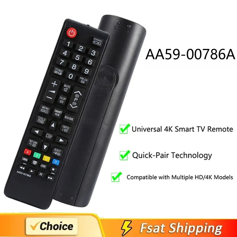 New AA59-00786A Remote fit for TV PS51F5500 PS60F5500 PS64F5500 PS64F5500AM PS64F5500AMXXY UA32F5500AM UA32F5500AMXXY UA