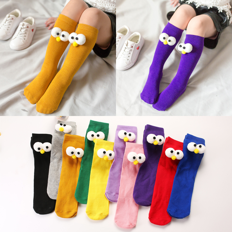 Funny Socks Women's Short Cotton Hot Sale 3D eyes Designer Fashion Amusing Lovely Harajuku kawaii Happy Cute Socks