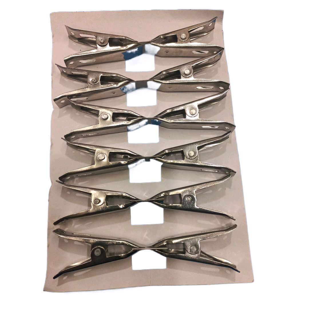 Super Strong Stainless Steel Cloth Drying Clip set of 12 pieces