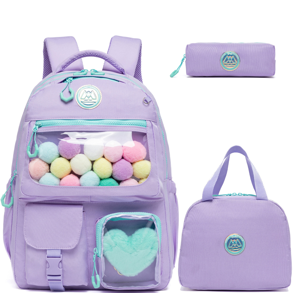 School Bag for Teen Girls Backpack Student Bookbag Travel Backpack Daypack
