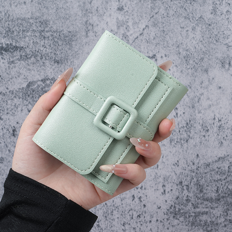 2025 New Wallet for Women, Short Style for Students, Simplified Korean Version for Women, Small Wallet for Women, Casual Carryin