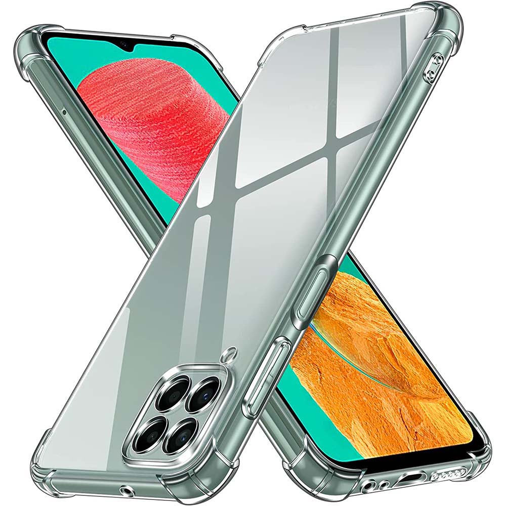 1.5MM Thick Air-Bag Clear Case For Samsung Galaxy A05 A05S A15 A04s A04 A04E A14 A24 4G A34 A54 5G Shockproof Silicone Cover