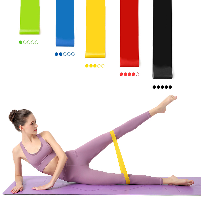 Training Fitness Resistance Bands Yoga Home Gym Elastic Gum Pilates Crossfit Workout Equipment Bodybuilding For Sports