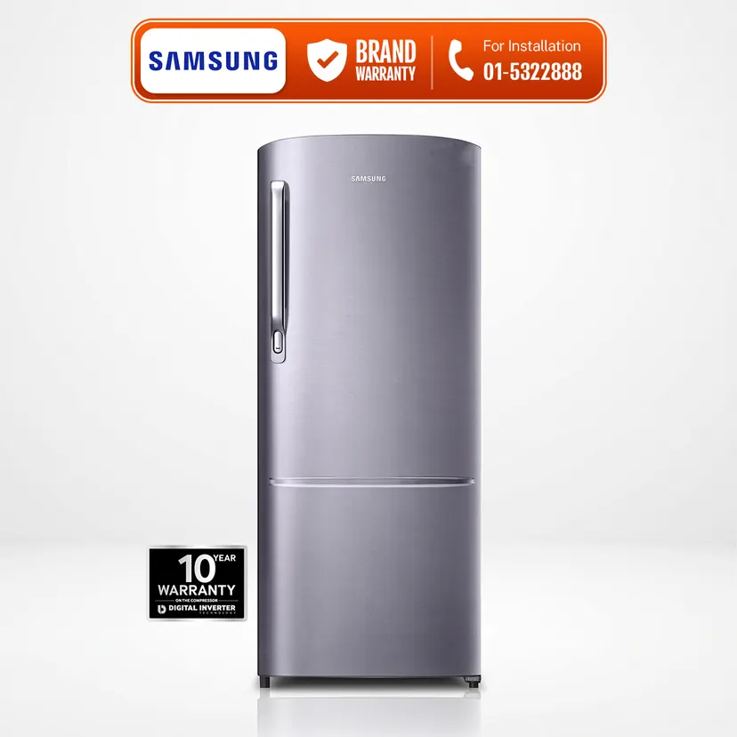 SAMSUNG RR20C2412S8 192 Litres Inverter Single Door Refrigerator Elegant Inox Silver