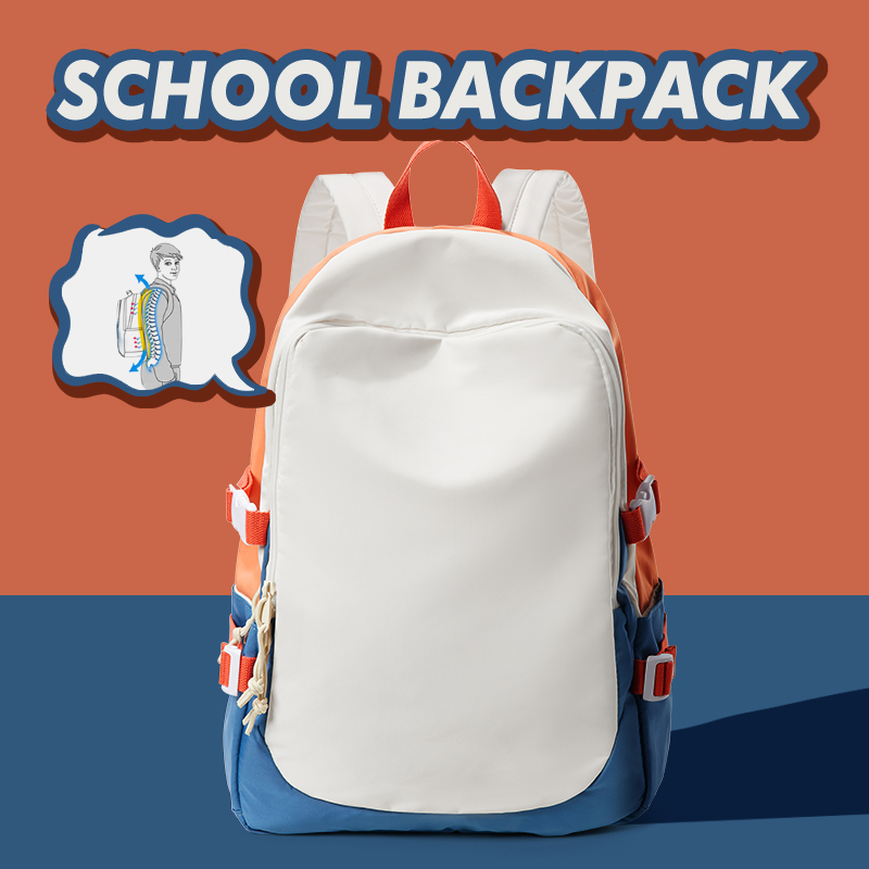 School Backpacks Women Waterproof Teenage Bookbag Rucksack Girls Laptop Backpack Casual Children's Backpack Aestethic Schoolbag