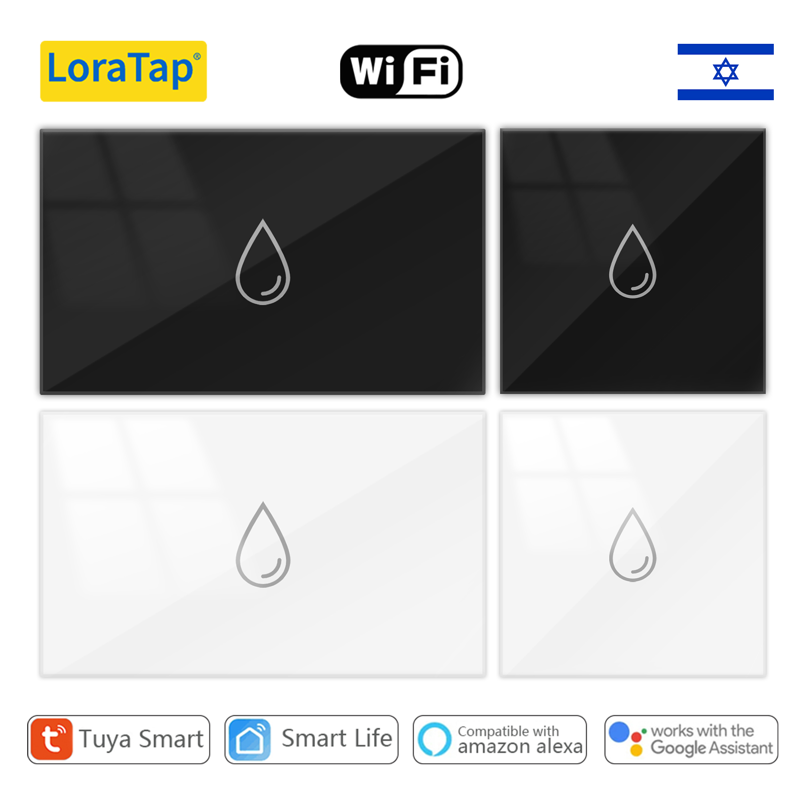 RiooCubee Tuya Boiler Water Heater Switch Tuya Smart Life Remote Control Energy Consumption Monitoring Home Alexa