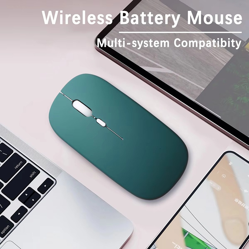Bluetooth Mouse Wireless Mouse Silent Computer Mice Portable Working Gaming Mouse For iPad Air Pro Tablet Macbook Laptops