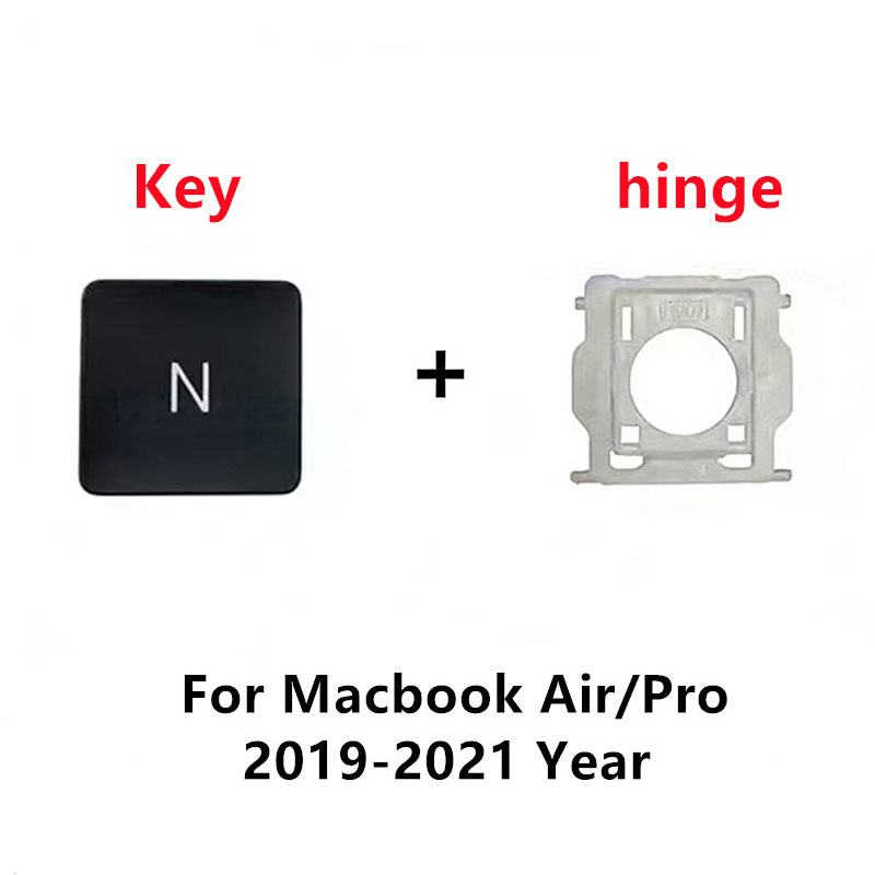 N Keycaps Keys with Hinge For MacBook Pro 13" 14" 16" Key Cap A2141 A2251 A2289 A2179 A2337 A2338 A2442 A2485
