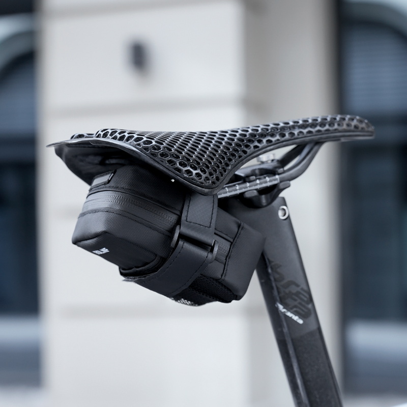 ESLNF Bike Saddle Bag Rainproof Mountain Road Bicycle Tail Bag Bike Under Seat Pack Cycling Tools Bag
