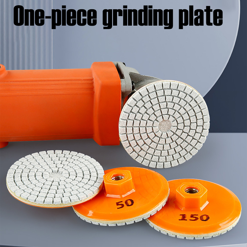 1pcs 80mm Ceramic Tile Trimming Polishing Disc Angle Grinder Dry Polishing Marble Quartz Stone Chamfering Grinding Edge