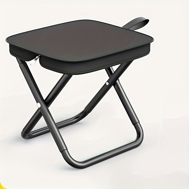 Foldable Camping Chair - Ultra-Lightweight, Portable & Sturdy Outdoor Seat for Camping, Fishing, Gardening & Travel, Perfect Fat