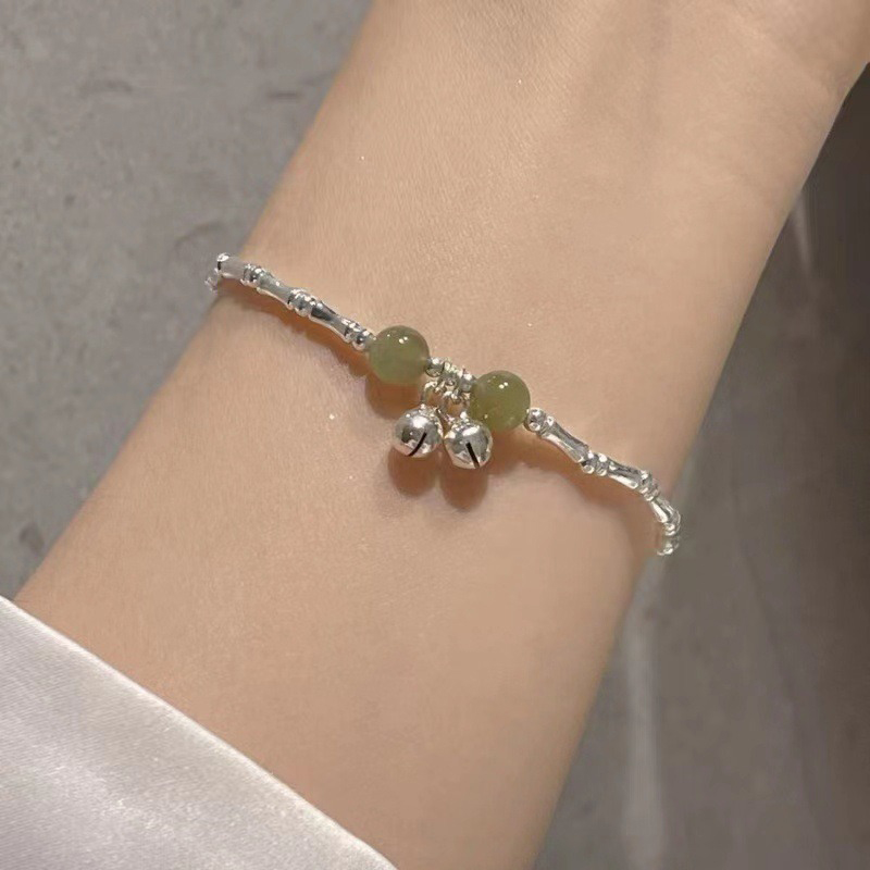 Bamboo Bell Bracelet Women Girl Lucky Bracelet Chinese Style Wedding Party Jewelry Gift