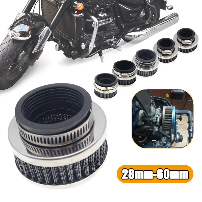 Universal 28mm-60mm Air Filter Cleaner Motorcycle ATV Pit Dirt Bike Air Cleaner Intake Filter for Honda Kawasaki Yamaha Moto