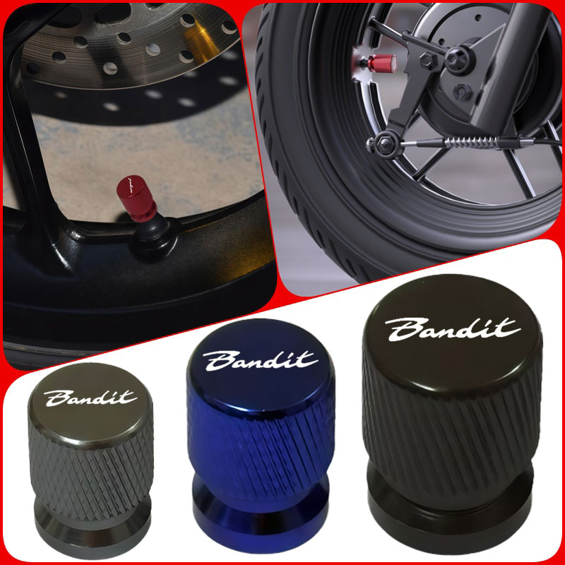 For SUZUKI GSF 250 600 600S 650 650S 650N 1200 1250 Bandit 650S Motorcycle aluminum alloy valve valve cap accessories