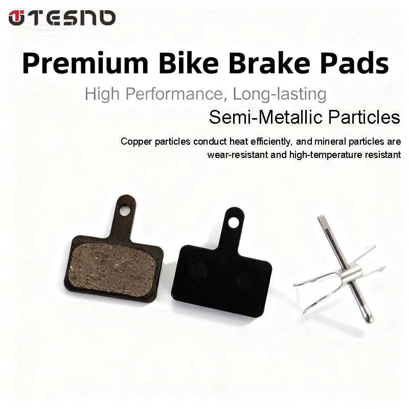 TESNO Bike Hydraulic Disc Brake Pads for Shimano Bicycle Semi Metal Resin Ceramics Disc Brake Pads For Cycling Accessories