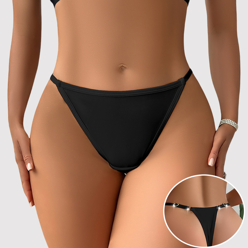 1pcs New Style Women G-string Red Bow Underwear Breathable Female Lingerie Hot Sale Fashion Panties Lady Thongs