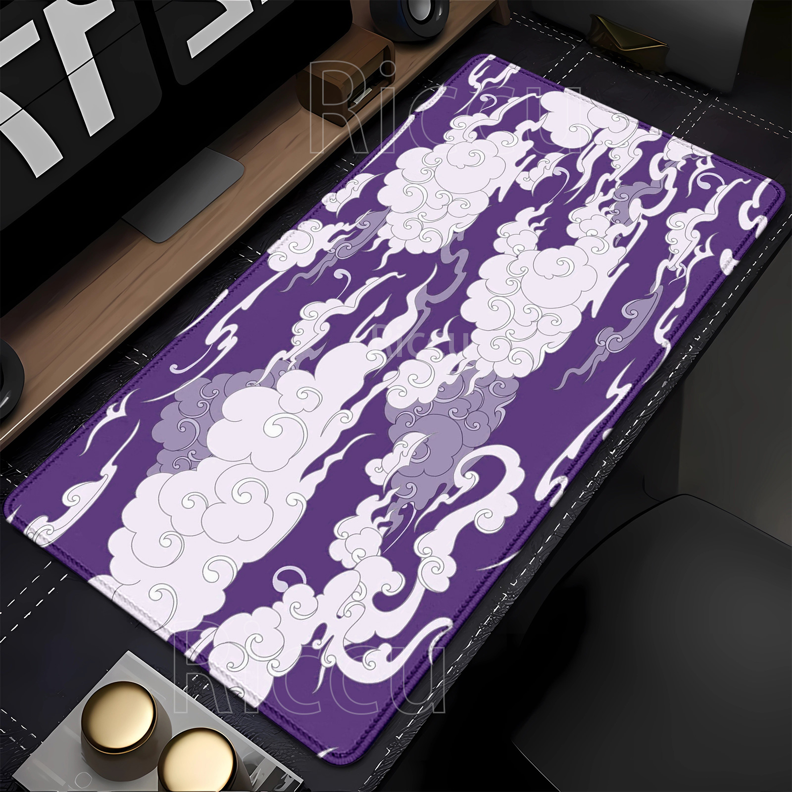 sunset beach Scenery Mouse Pad Large Anti-Slip Gaming Mousepad Office Game HD Printing 400x900mm overlock XXL Desk Mat