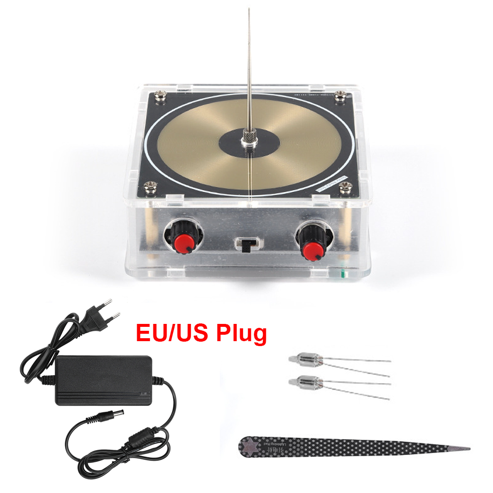 Dual Mode Music Tesla Coil Music Box Artificial Lightning Touchable Bluetooth/AUX Audio Input Bluetooth Scientific Experiment