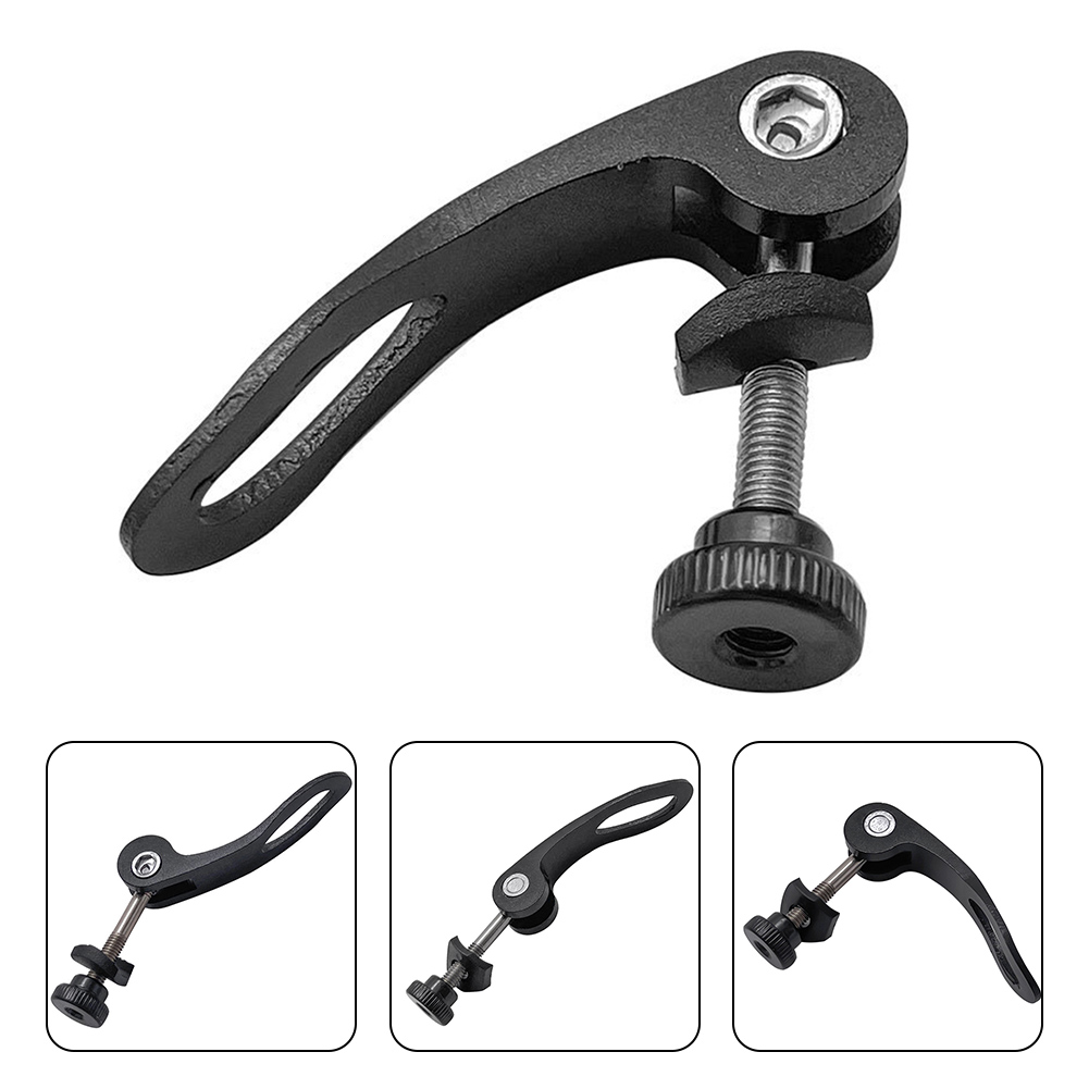 2pcs M5x45mm Aluminum Quick Release Screw Tube Clamp Lightweight Adjustable Seat Height Bicycle Parts Tools