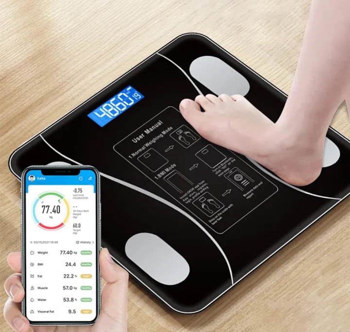 Bluetooth Weighing Scale Human Body Weight Machine
