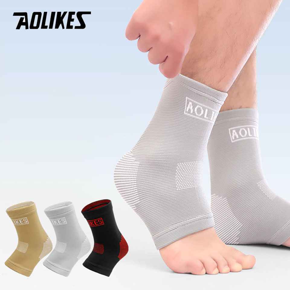 AOLIKES 1PCS New Breathable Ankle Braces for Men and Women, Compression Ankle Support for Basketball Running Hiking Sport