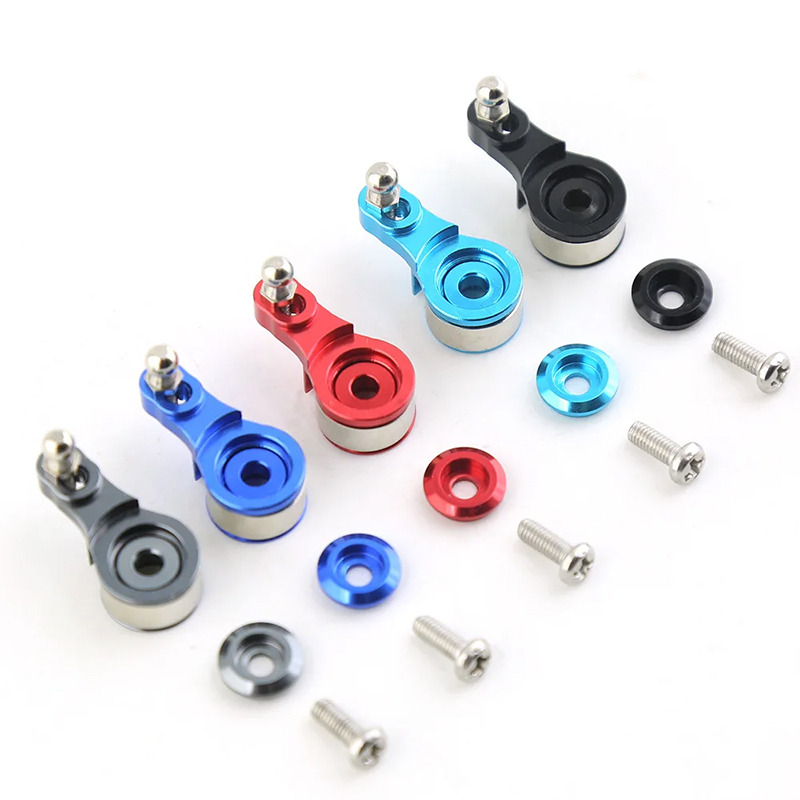 RC Car 1PCS 25T Metal Adjustable Damping Servo Arm Servo Horn For 1/10 RC Crawler Car TRX TRX4 TRX-4 TRX6 Upgrade Parts