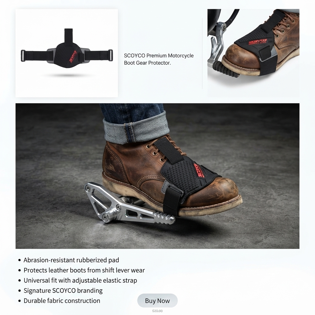 Motorbike Shoe Protector Gear Shift Pad For Motorcycle Bicycle Anti Wear Cover For Shoes Cycling Riding Protective Accessory