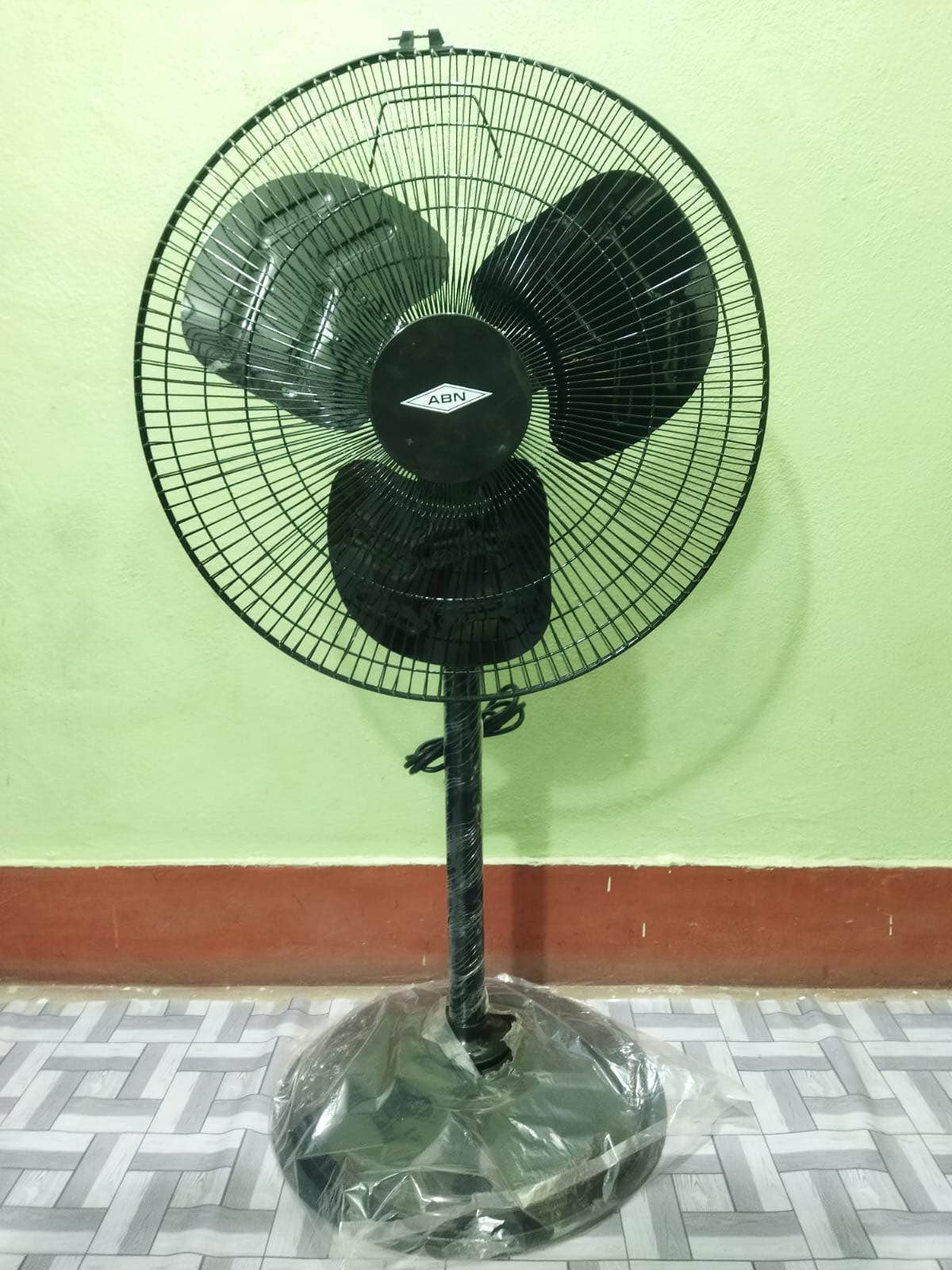 ABN High-Speed 20-Inch Pedestal Stand Fan - Heavy Duty Motor with Adjustable Height