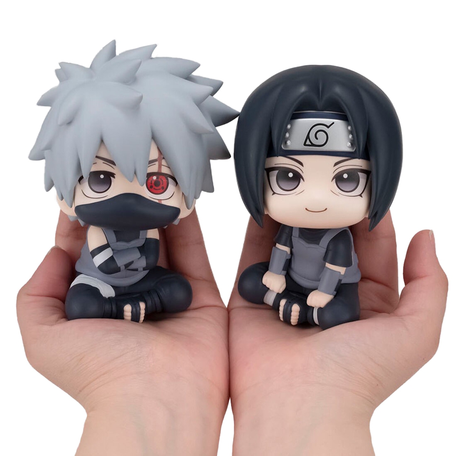 Anime Naruto Figure Uchiha Itachi Sasuke Kakashi Set PVC Action Figure Model Toy Collection
