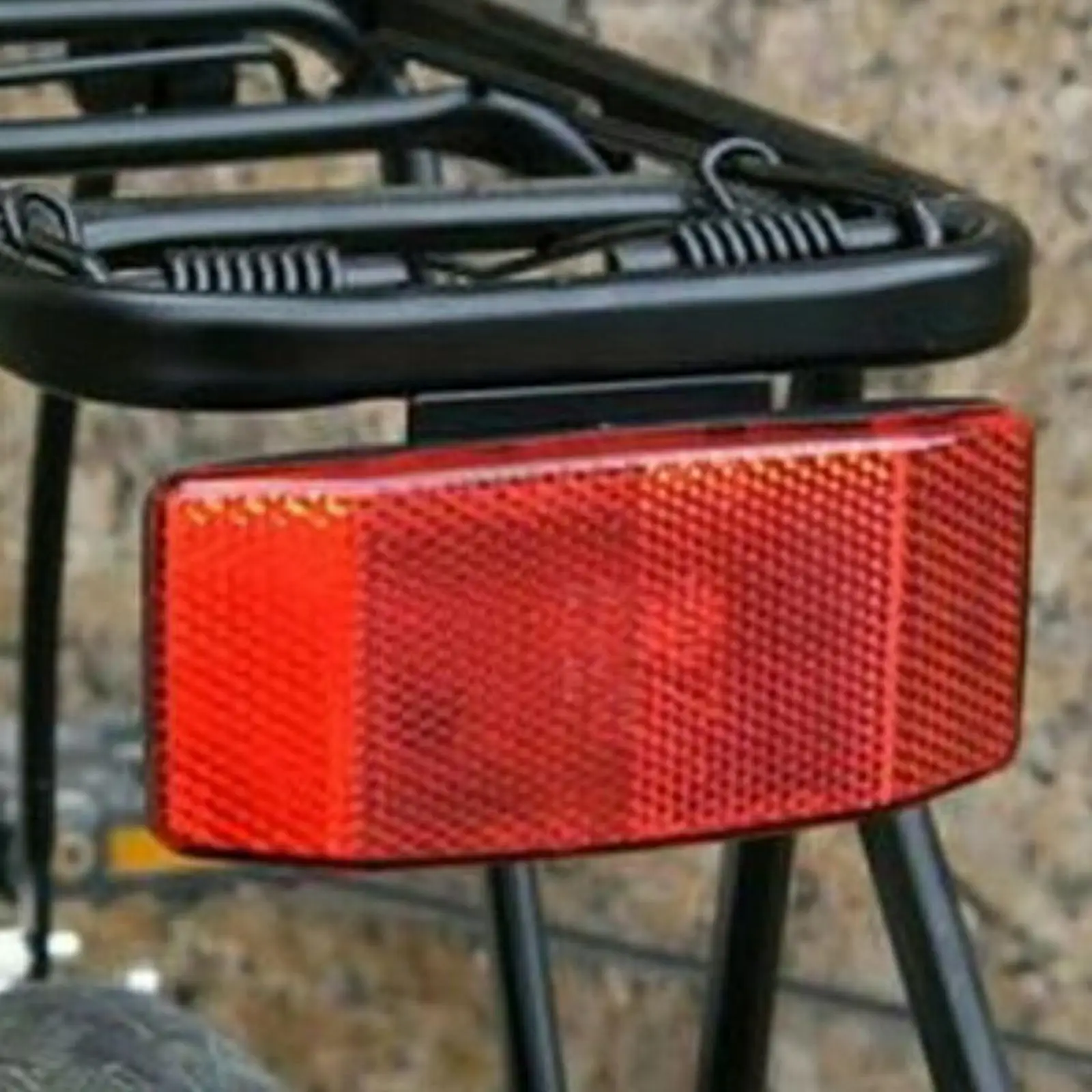 2x Bicycle Reflectors Bike Reflectors for Night Riding Cycling Warning Reflectors for Walking Outdoor Mountain Road Bikes
