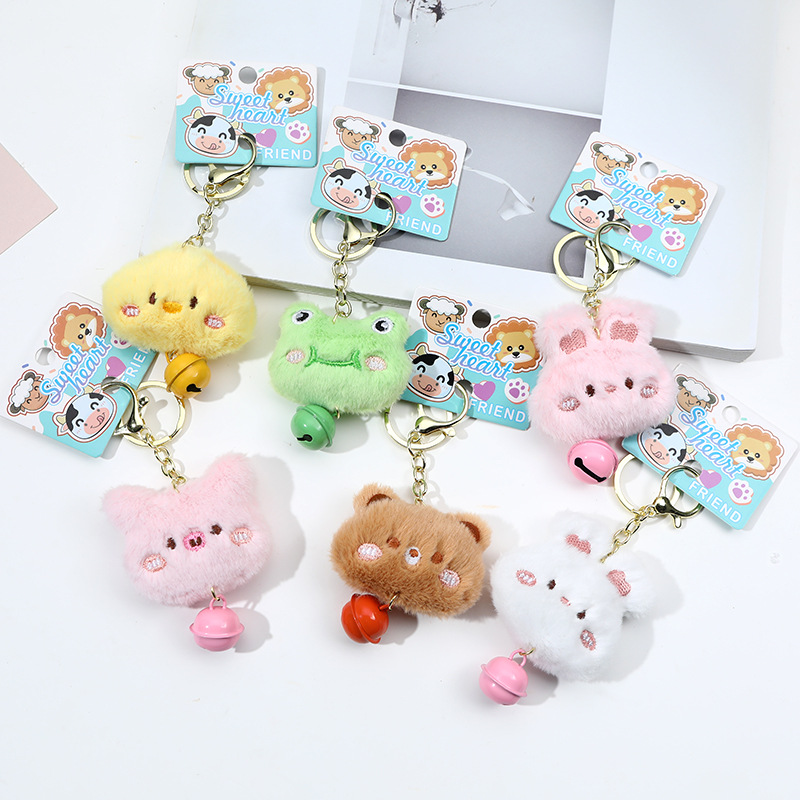 Creative Plush Pendants, Cute Cartoon Bear Keychains, Backpack Pendants, Girlish Ins Jewelry Accessories pen gpt
