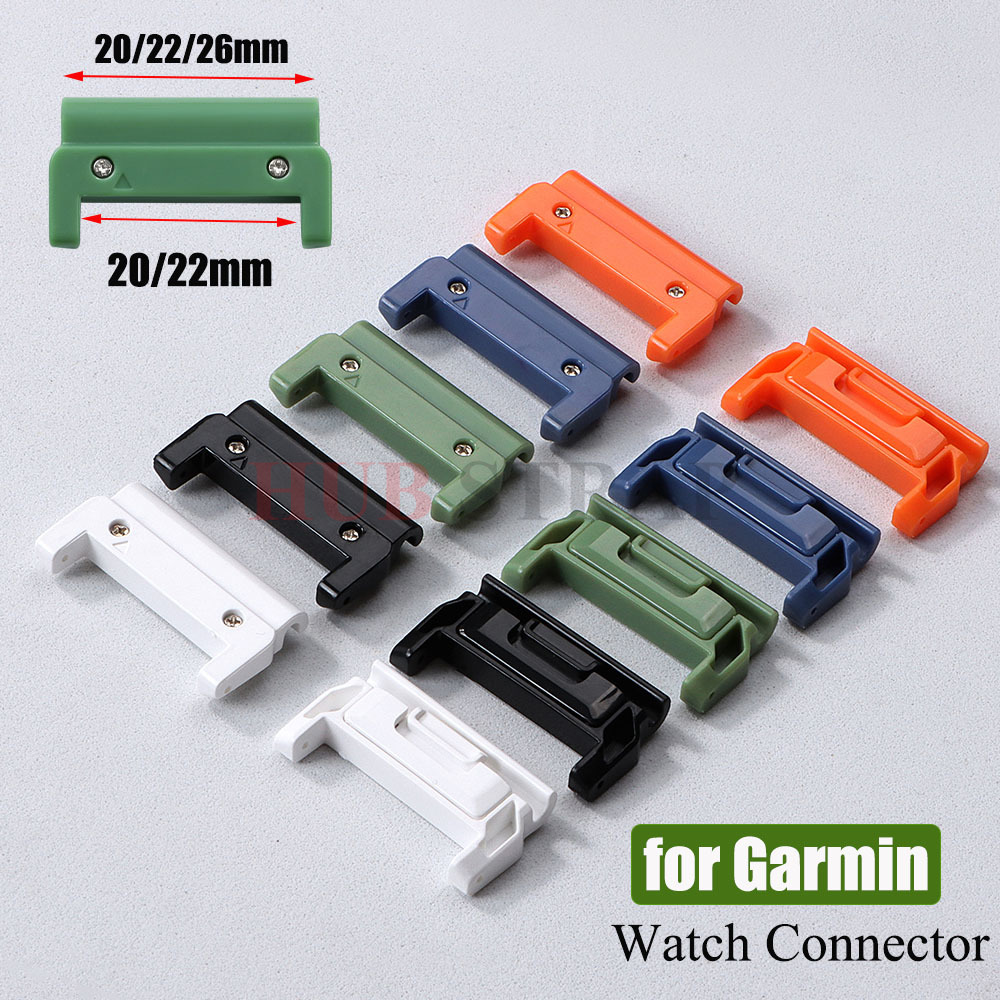 20/22/26mm 2Pcs Quick Fit Pins Adapters for Quick Fit Pins Adapters Watch Terminal Bands End Link Connector Accessories