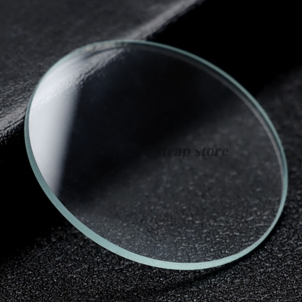 26mm 27mm 28mm 29mm 30mm 31mm 32mm 33mm Diameter 1/2pcs Transparent 1mm Thickness Watch Glass Plane Mirror Replacement Glasses
