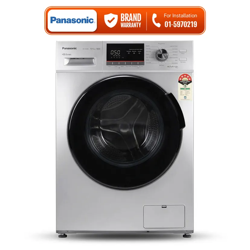 Panasonic 7KG Inverter Technology Full Automatic Front Load Washing Machine (Silver)