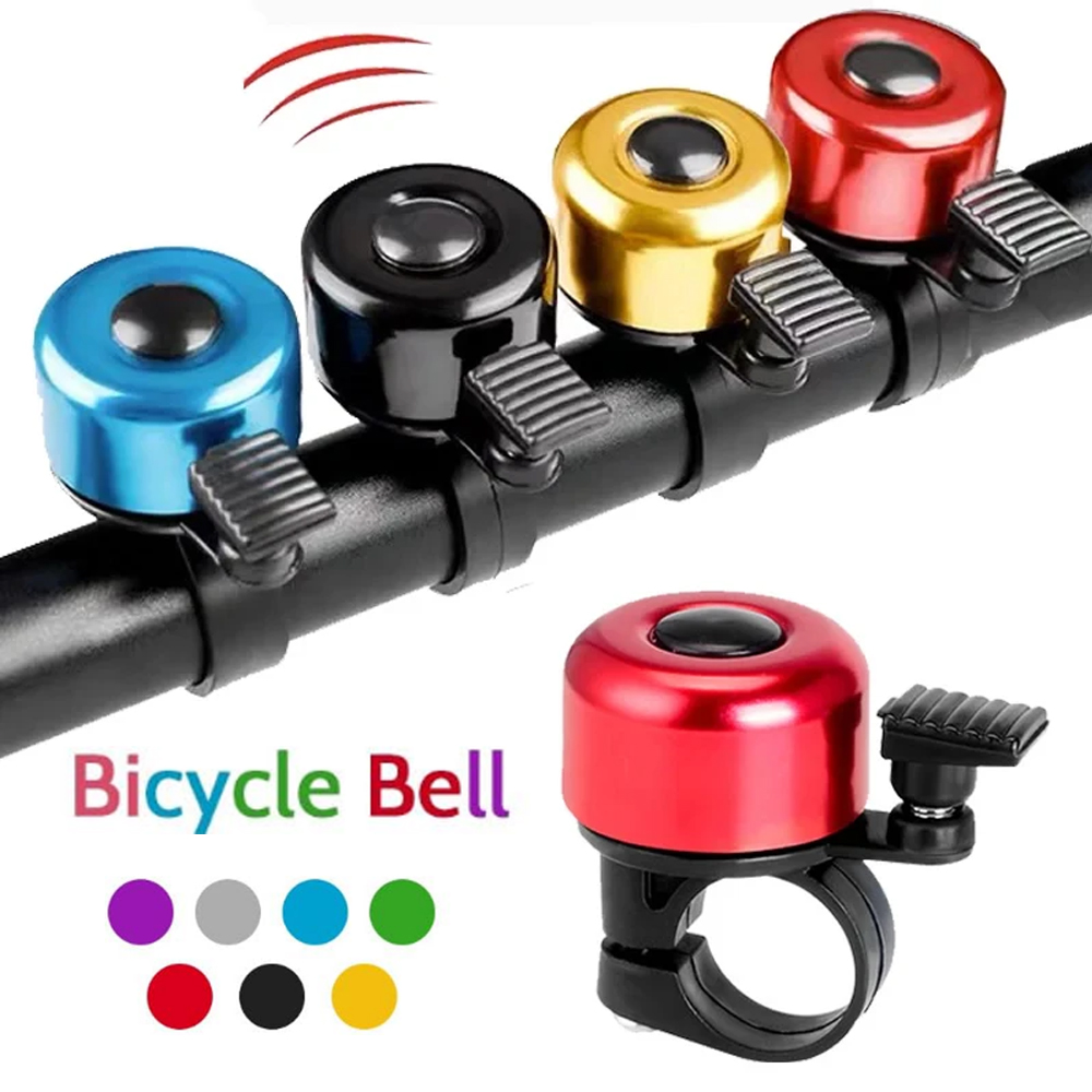 Bicycle Bell Aluminum Alloy Horn Small Volume Portable Sound Alarm For Safety MTB Road Bike Ring Bicycle Accessories