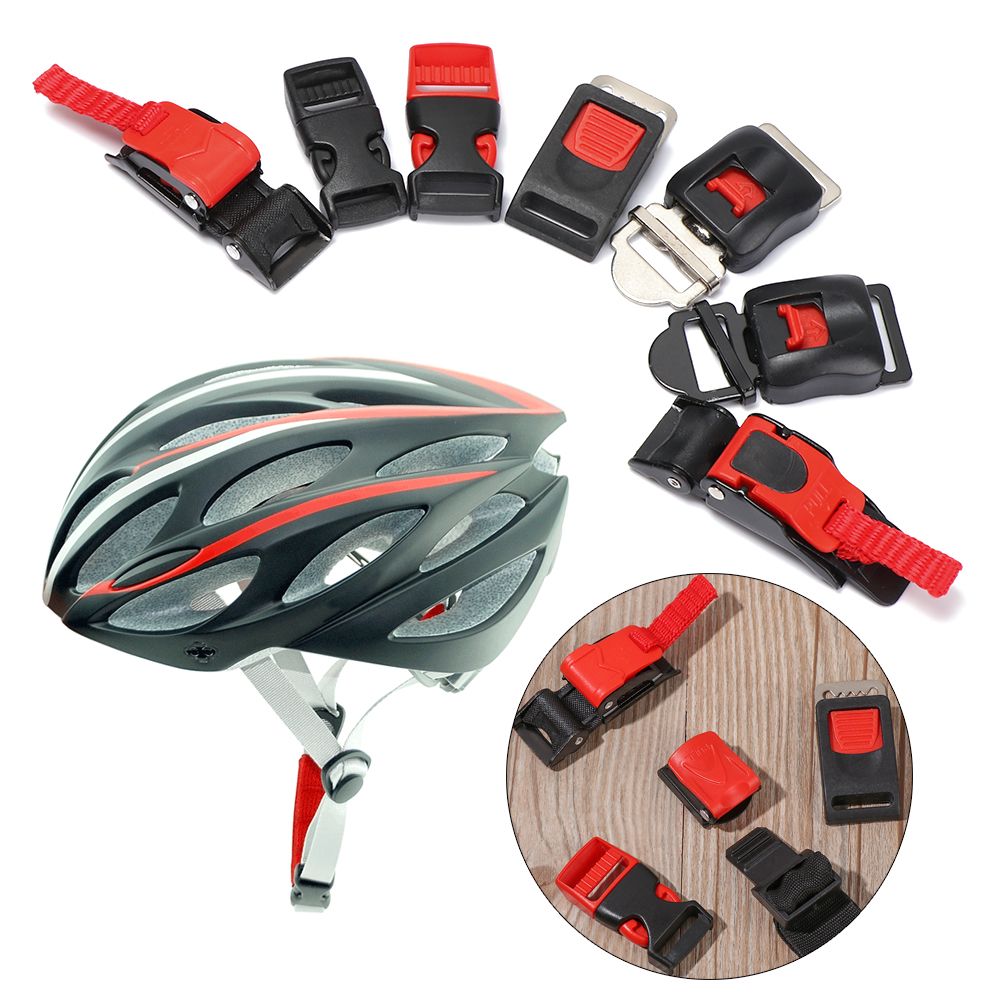 ABS Multi-style Speed Sewing Clip Flexible Clips Motorcycle Helmet Buckles Bicycle Helmets Buckle Outdoor Motor Bike Accessories