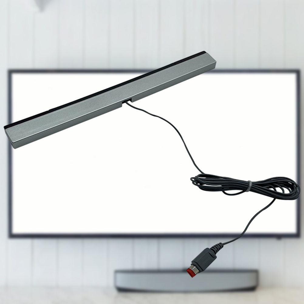 Wireless Bluetooth Sensor Remote Bar For Wii Receiver Sensor Bar For Wii Infrared IR Signal Ray Sensor Receiver Bar