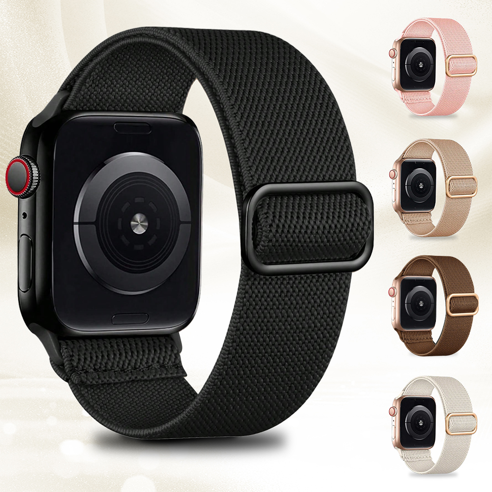 Sport strap for Watch 38/40/41/42/44/45/46/49mm,Soft,comfortable,breathable nylon band,for Series11 10 987 654 accessories