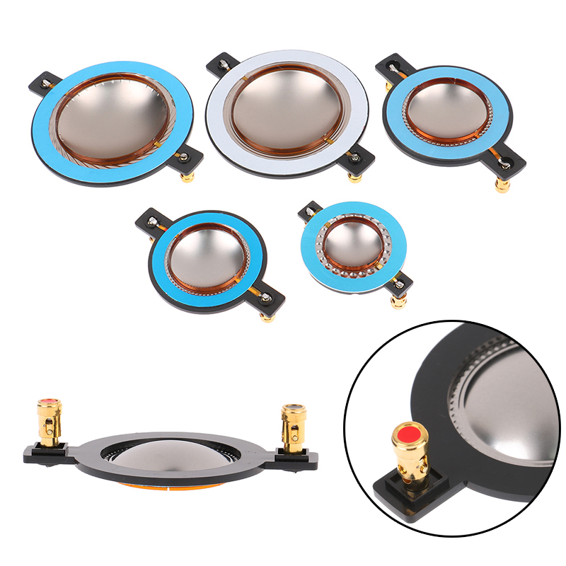 1PC 34.4mm 44.4mm 51.3mm 72.2mm 74.5mm DIY Parts Core Tweeter Voice Coil Membrane Titanium Film Treble Speaker Repair accessory
