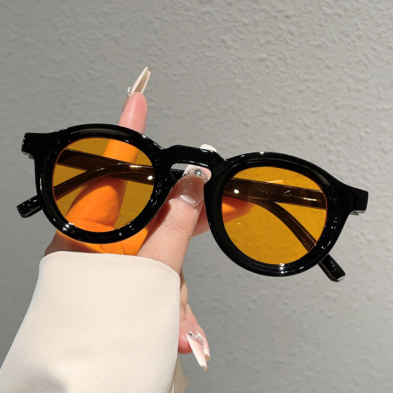 KAMMPT Vintage Round Sunglasses Men Fashion Punk Outdoor Casual Shades Women 2026 New in Trendy Brand Design Decor Sun Glasses