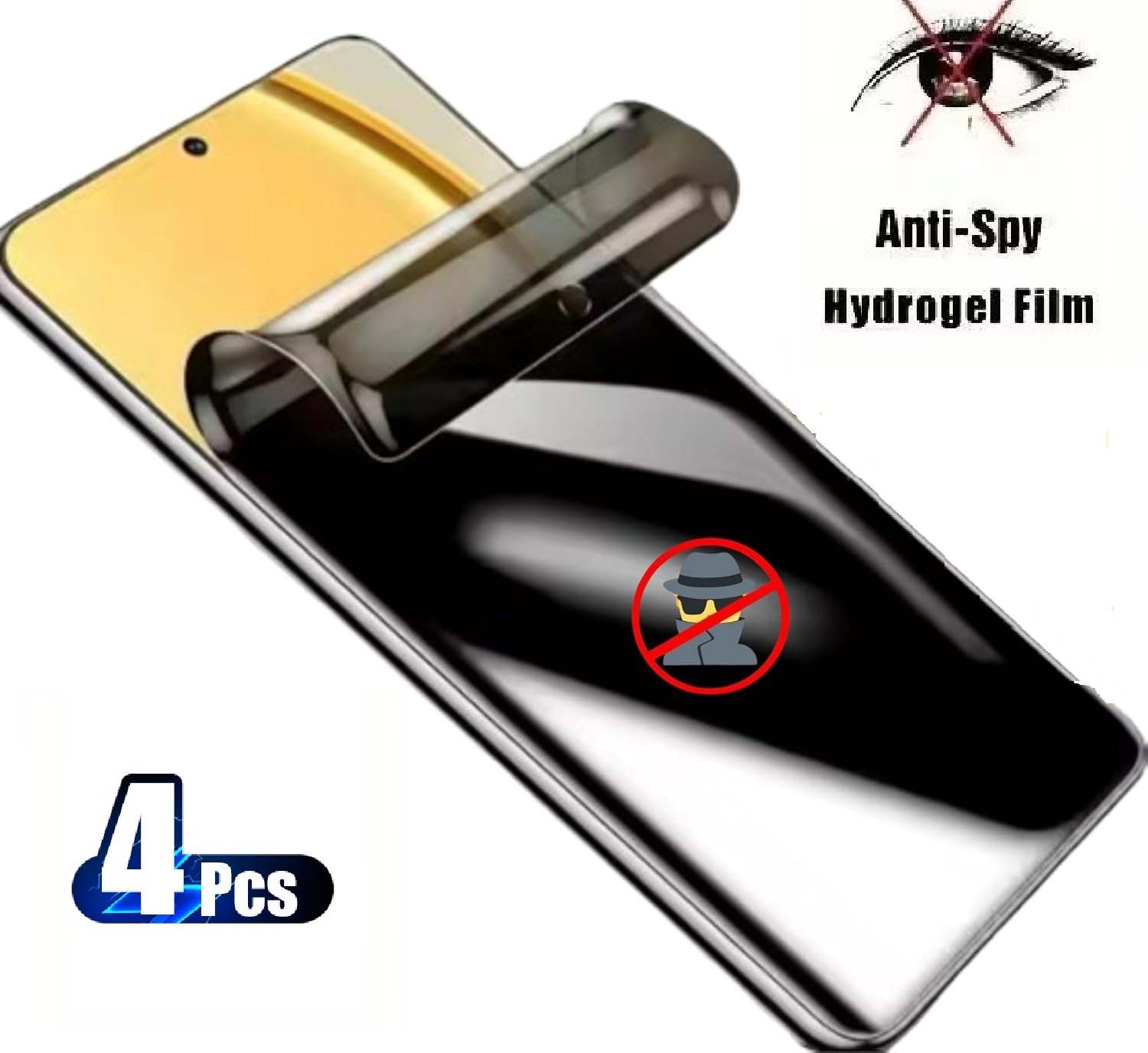 4PCS Privacy Hydrogel Screen Protector For Reno 10 Pro Plus Soft Film For Reno 8T 8 T 11 F 5G 12 F FS 5G 4G