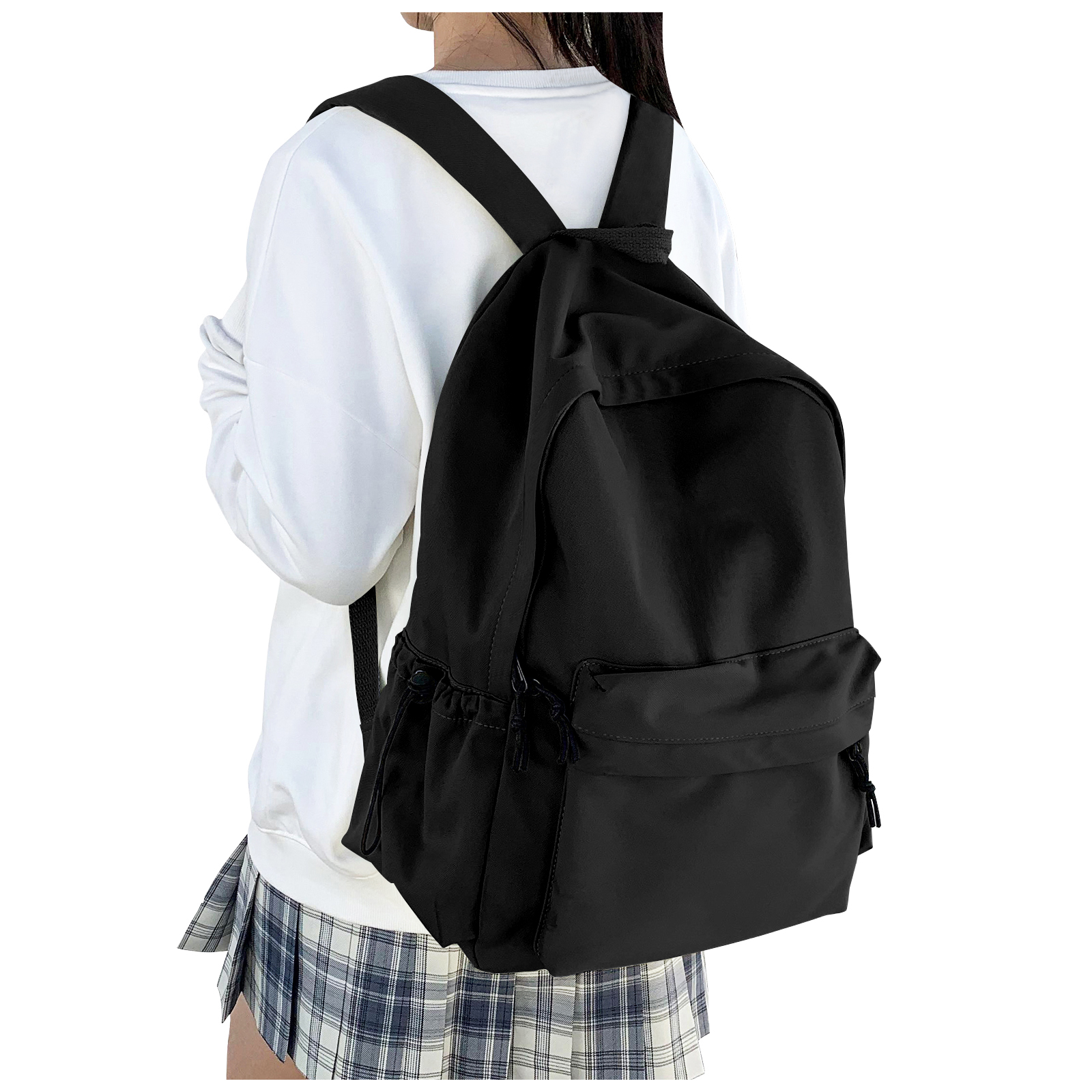 School Backpack for Teens Girls Boys, Unisex Soft Leisure Backpack, Large Capacity Bookbag College Backpack, Laptop Backpack